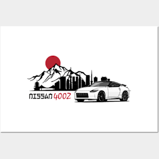 Nissan 400z, JDM Car Posters and Art